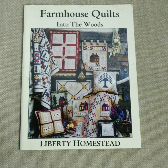 Farmhouse Quilts Into The Woods Book - Picture 1 of 6